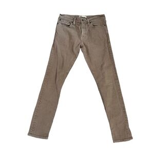 Madewell Men Garment Dyed Skinny Everyday Flex Jeans Size 31x32